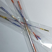 Bijoux KangYu – Zircone cubique 5A de 3 mm, taille brillant, pierres brutes multicolores irisées, gemmes brutes traitées thermiquement