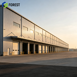 Edificio Modular de Acero Estructural Resistente al Fuego, Almacén Industrial Prefabricado de Gran Envergadura - Product Image 1
