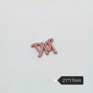 Venta caliente <span class=keywords><strong>DR</strong></span> Designer Flat Back Metal Beads 21*17mm Funda de teléfono basura Ropa Bolsas Decoraciones Accesorios Joyería Funda de teléfono - Product Image 6