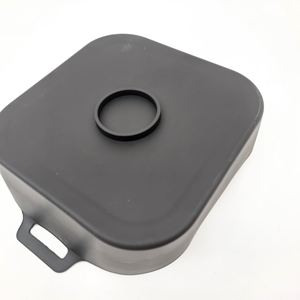 New Design <b>Large</b> Reusable Silicone Air Fryer Liner Pot, Non-stick Baking Plate Set for Kitchen Cookware - Product Image 4