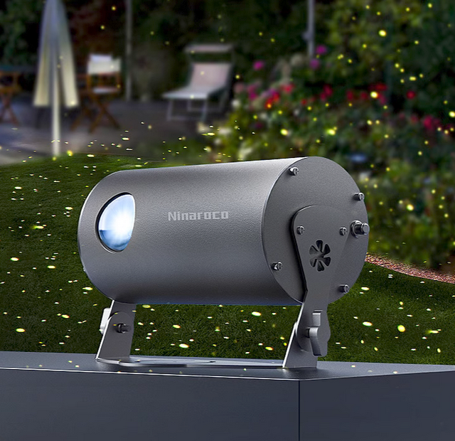 Waterproof Outdoor Firefly Star Projector Light Dynamic Laser Atmosphere Lighting for Garden, Park, Landscape Decoration