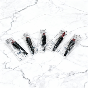 Embouts de narguilé en plastique rouge et noir, tuyaux en plastique pour narguilé, accessoires pour fumer du tabac, salon de narguilé - Product Image 1