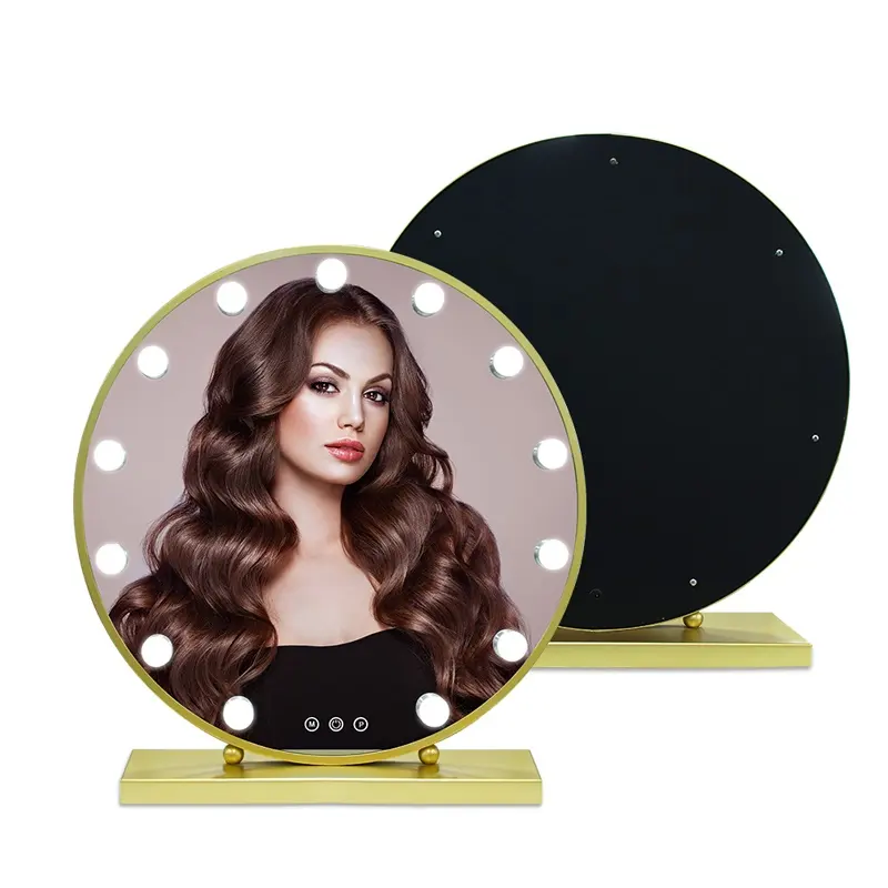 Lighted Vanity Mirror AdjustableLed Bulbs And Touch Control Design Hollywood Style Makeup Cosmetic Mirrors