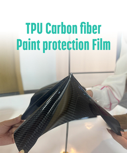 Film in fibra di carbonio rosso forgiato TPU Anti corrosione PPF pellicola Anti-gialla per proteggere il corpo auto chiaro pellicola in TPU per auto di alta qualità - Product Image 3