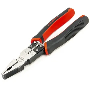 Multi multifunções wire stripper stripping ferramenta de corte de friso crimper alicate lineman combinação linesman alicate