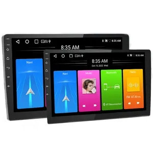 Universal Stereo 4G GPS Navigation Head Unit Player Android 13 Car Radio 2Din Multimedia Carplay