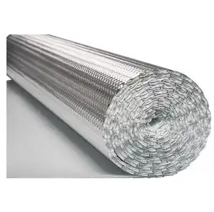 Aluminum Foil Insulation Hot Sale Reflective Polyethylene Material Aluminum Bubble Foil Insulation Roof Sheeting