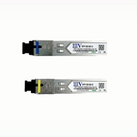 Transceiver Fibre Optique Monomode Gigabit 1.25G BiDi SFP 5km Interface SC SMF Prise en Charge de l'Étiquetage Personnalisé Module Optique SFP