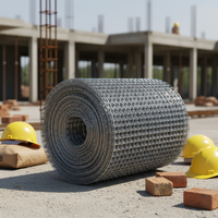 Grillage en acier galvanisé soudé de qualité supérieure, structure stable pour la construction et la protection