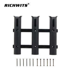 Support de canne à pêche en plastique à trois sections avec support de montage en nylon, support de canne à pêche marine, supports de canne durables - Product Image 2