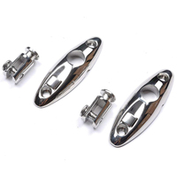 Shenghui Marine Quincaillerie Bateau 316 En Acier Inoxydable À Dégagement Rapide Broche Bimini Top Rotation Pivotant Pont Charnière Montage Latéral Raccord