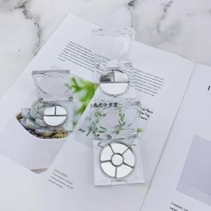 Paleta Transparente Vacía de Tres y Seis Colores para Muestras de Lápiz Labial y Corrector, Envase Cosmético Ecológico - Product Image 1