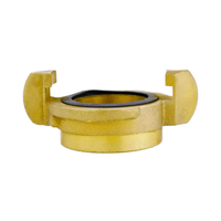 Adaptateur de vanne de tuyau d'incendie en laiton BSP haute pression avec pression de service de 1,6 MPa pour la protection incendie industrielle (DN50)