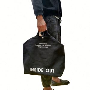 Custom Logo <b>Large</b> Totes Bags Bulk Utility Nurse Canvas Tote Bag With Zip - Product Image 2