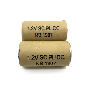 Hot Selling 10C Ontlading 1.2V Nicd Sc 1300Mah Oplaadbare Batterij Voor Power Tool