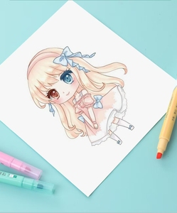 Sáng Tạo Hai Đầu Thiết Lập Đa-Màu Sắc Xiên Bàn Chải Tip Có Thể xóa được Graffiti Macaron Màu Sắc Cho Trẻ Em - Product Image 2