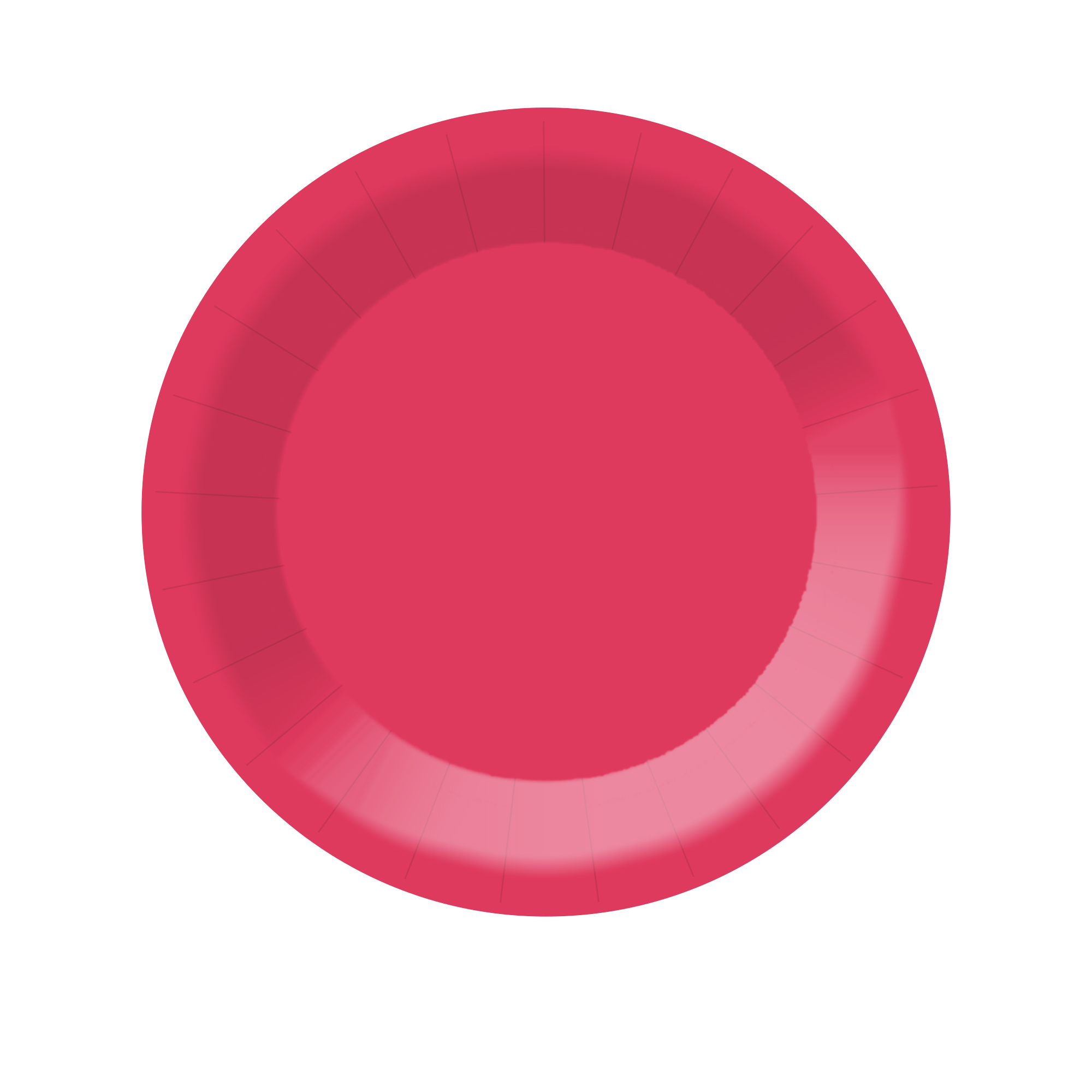 Plato de papel de 9 pulgadas * 8 piezas