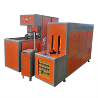 Machine de soufflage semi-automatique de bouteilles de 3 gallons Machine de fabrication de bouteilles en PET Prix Machine de moulage par soufflage Bouteille d'eau de 5 gallons