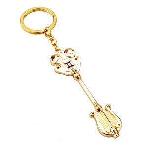 Porte-clés pendentif en émail Anime <span class=keywords><strong>Fairy</strong></span> Tail 12 Constellation Porte-clés porte esprit du zodiaque Porte-clés en métal avec <span class=keywords><strong>logo</strong></span> personnalisé - Product Image 4