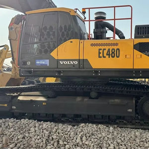 Grande excavatrice utilisée par basse consommation de carburant VOLVO EC480 pelle hydraulique compacte de chenille de 48 tonnes dans Offre Spéciale meilleure qualité - Product Image 1