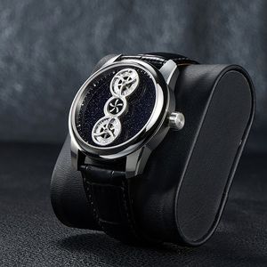 Orologio da uomo in acciaio inossidabile 316L Super luminoso impermeabile a curvatura del motore <span class=keywords><strong>rotore</strong></span> a stella meccanico orologio automatico - Product Image 6