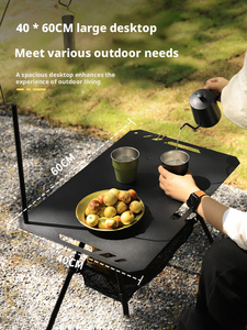 <span class=keywords><strong>Table</strong></span> tactique ultra-légère d'extérieur, <span class=keywords><strong>pliable</strong></span>, portable, <span class=keywords><strong>table</strong></span> IGT relevable, équipement de <span class=keywords><strong>camping</strong></span> léger, <span class=keywords><strong>table</strong></span> à thé de pique-nique - Product Image 3