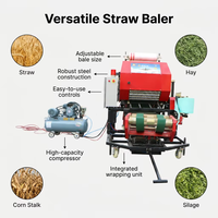 Machine agricole multifonctionnelle haute performance pour ensilage et balles de foin et de paille