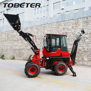 Tobeter Mini 4x4 backhoe loader bền thành phố nền tảng đào backhoe loader - Product Image 4