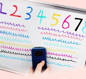 Bút Đánh Dấu Màu Khô Từ Tính Bảng Trắng Bút Đánh Dấu Xóa Với Tẩy Cho Trường Học Và Văn Phòng - Product Image 6