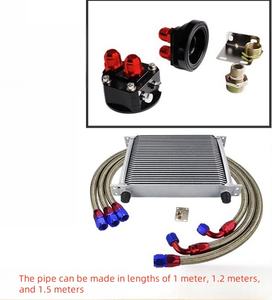 Juego de cárteres de aceite divididos, adecuado para enfriador de aceite de motor AN10, radiador de estilo inglés de conjunto dividido - Product Image 3