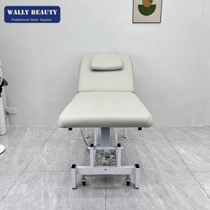 Wallybeauty Lit <span class=keywords><strong>esthétique</strong></span> portable bon marché 3 sections pieds en bois avec trou pour le visage <span class=keywords><strong>Table</strong></span> de massage pliante - Product Image 5