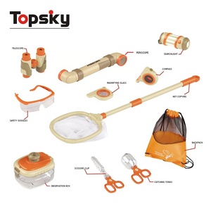 TOPSKY TOYS Kit <span class=keywords><strong>de</strong></span> Exploración <span class=keywords><strong>de</strong></span> Insectos <span class=keywords><strong>de</strong></span> 15 Piezas, Material Bioplástico, Red para Atrapar Insectos, Kit <span class=keywords><strong>de</strong></span> Aventura al Aire Libre para Niños - Product Image 2