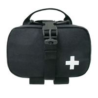 Trousse de premiers soins tactique IFAK en nylon camouflage 500D, sac médical