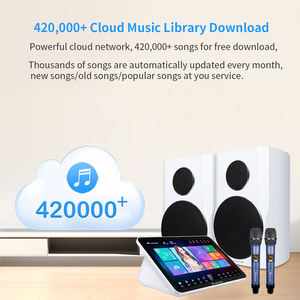 Reproductor de Karaoke con Pantalla Táctil 4K de 15.6'', 1TB, Selección de Canciones por IA, Sistema Dual Android Jukebox, Máquina de Karaoke Todo en Uno <span class=keywords><strong>2021</strong></span> - Product Image 2