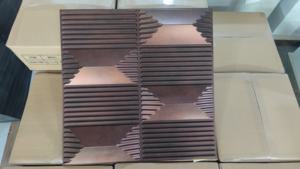 D094 50*50CM tamaño blanco diamante 3D grandes paneles de pared de Pvc techo para decoración de pared Interior Exterior - Product Image 6