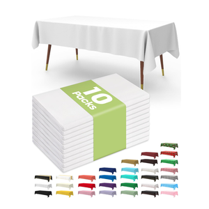 <span class=keywords><strong>Tovaglia</strong></span> 137x274cm <span class=keywords><strong>in</strong></span> <span class=keywords><strong>plastica</strong></span> rettangolare <span class=keywords><strong>tovaglia</strong></span> monouso impermeabile - Product Image 6