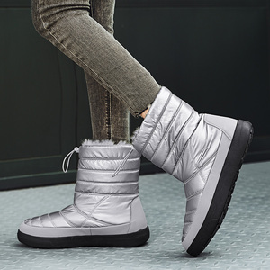 New Models Winter Wholesale Plus Size High Top Waterproof Fur <strong>Boot</strong> <strong>Woman</strong> Shoe Lady <strong>slip</strong> on Snow <strong>Boots</strong> Cheap Brand Ankle &amp; Bootie - Product Image 6