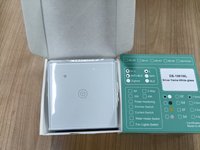 Interrupteurs muraux intelligents WiFi ABS 10A avec cadre en aluminium, contrôle via l'application Smart Life, compatibles Alexa, panneau en verre trempé