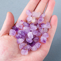 Points d'améthyste naturelle en gros, pierres de cristal brutes en vrac pour diffuseur d'huiles essentielles, aromathérapie, décoration d'aquarium
