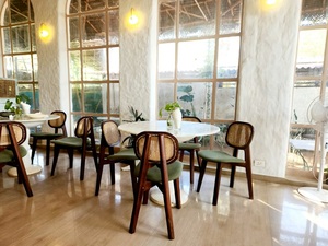 Mesas y Sillas de Grado Comercial para Cafetería, Muebles Duraderos para Restaurante, <span class=keywords><strong>Terraza</strong></span> y <span class=keywords><strong>Bar</strong></span> - Product Image 2