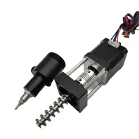 Kit Ekstruder Sekrup Udara Funssor (Paduan Aluminium) untuk Pasta Tanah Liat dan Pelet Perakitan Printer 3D Keramik DIY