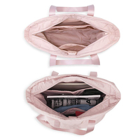 Sac fourre-tout pour femmes avec fermeture éclair, fourre-tout de gymnastique avec compartiments, sac de travail pour ordinateur portable infirmière danse sac de yoga pour le sport