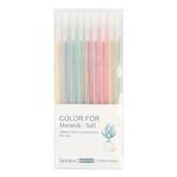 Nouvelle Série Multicolore MOLANDI – Stylo Gel Morandi en Plastique, Lot de Couleurs 9/36/24 Couleurs, Pointe Aiguille Rétro 0.6mm, Idéal pour le Bureau et l'École