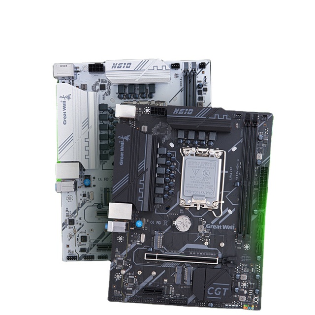 Intel H610M Desktop Motherboard DDR4 RAM ATX Form Factor Single Channel Integrated Graphics SATA Hard Drive Interface 64GB