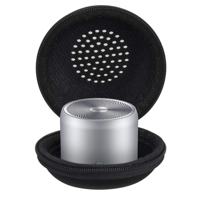 Custom Logo Color Eco-Friendly Durable Hard Shell EVA Zipper Case for Bluetooth Speaker Shockproof Waterproof Charging