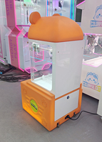 Commercial Leon métal enfants distributeur prix à jetons en peluche Mini receveur griffe grue jouet poupée jeu d'arcade Machine facture accepteur