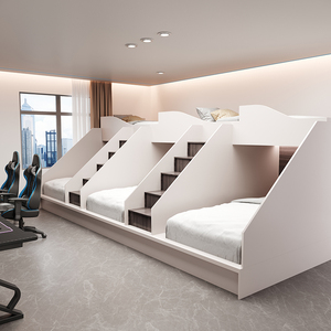 Litera de cápsula espacial para dormitorio, <span class=keywords><strong>Hostal</strong></span> juvenil y apartamento, cama de hotel de deportes electrónicos para habitaciones estándar hechas de MDF - Product Image 4