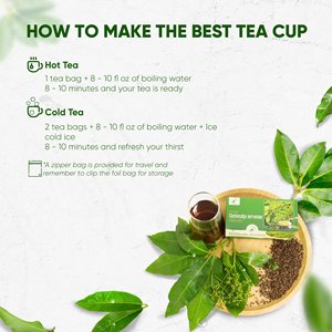 Cleistocalyx Nervosum Organic Premium Herbal <b>Tea</b> Bag 2G Vietnam Origin Helps Prevent & Support Gout Treatment NMPT Brand - Product Image 5