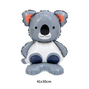 Balon Dasar Hewan Tiup Berdiri Singa Sapi Koala Balon Hewan untuk Dekorasi Pesta Ulang Tahun Anak-anak - Product Image 2