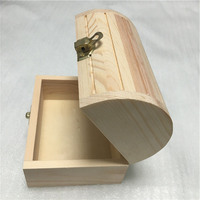 Antike hölzerne Schatzkiste Party Favor Box Kinder Piraten Schatzkiste Holz Aufbewahrung koffer Truhen mit Schloss und Schlüssel als Geschenk